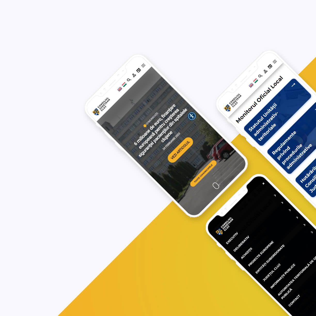 Platformă digitală Consiliul Județean Cluj